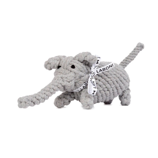 Elton Elefant Laboni Hundespielzeug aus Tau BALUmanufaktur