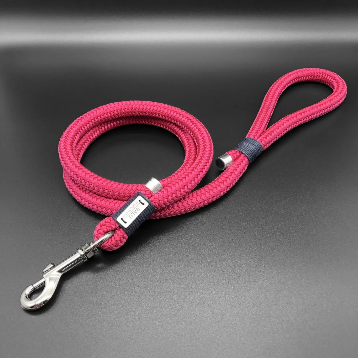 Hundeleine aus Seil 2m pink BALU manufaktur